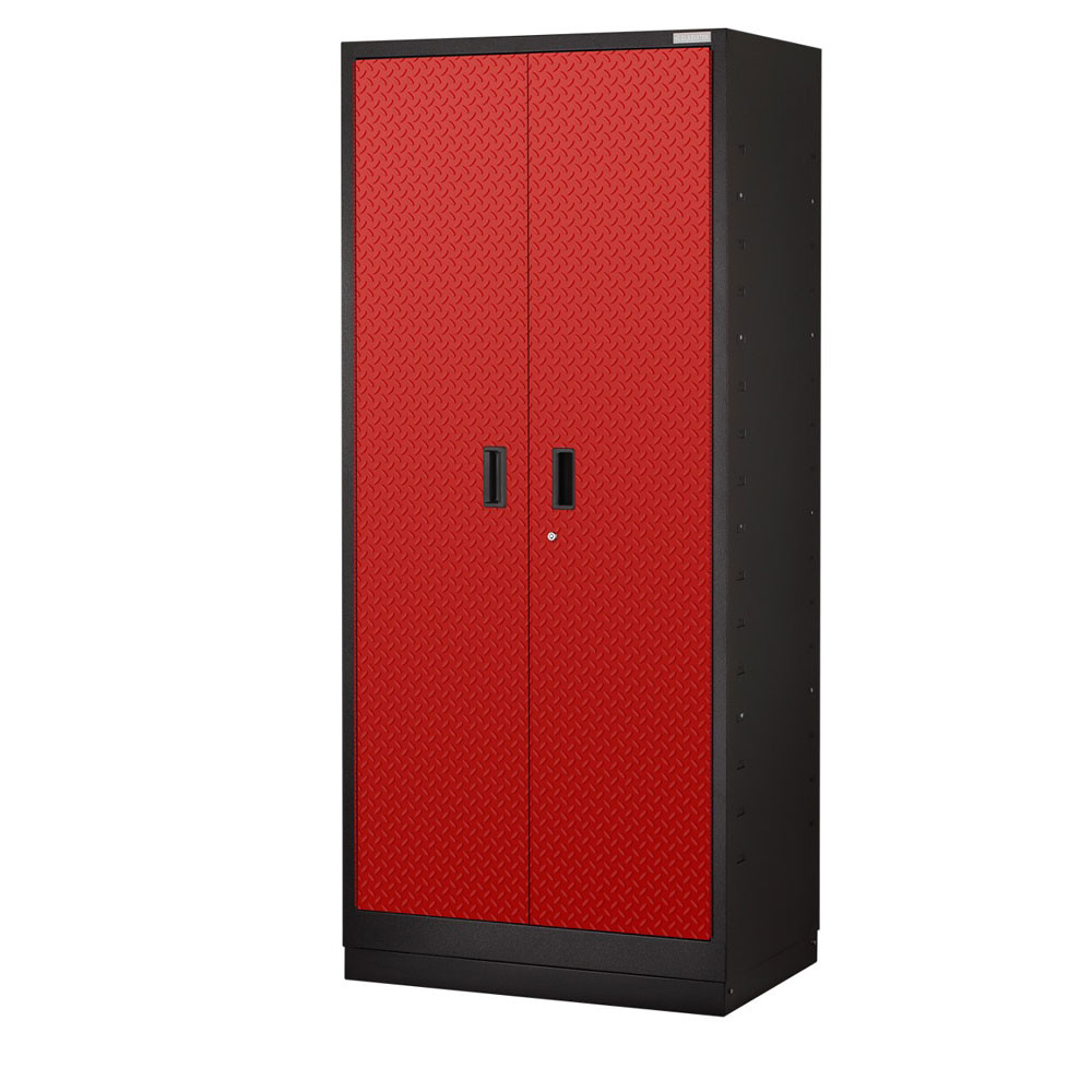 Gladiator Premier Pre-Assembled Red 84" Tall Cabinet by Gladiator — Cabinets at C&Z Resale, Albany Oregon